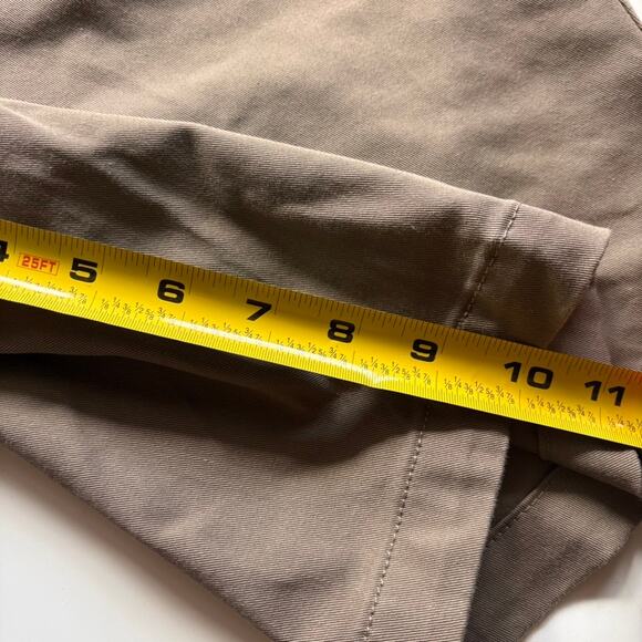 Billabong Dark Khaki Chino Shorts Men's 38 10" inseam Surf Skate Golf Casual - Picture 12 of 13